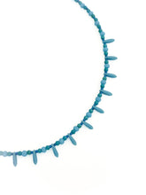 Load image into Gallery viewer, turquoise beaded necklace close up image