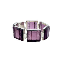Load image into Gallery viewer, Tamara Bracelet with Amethyst Glass
