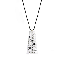 Load image into Gallery viewer, Pontiel Jewelry | Asher Necklace | Geometric Design Swarovski Crystals