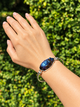 Load image into Gallery viewer, Egyptian Revival Scarab Bracelet
