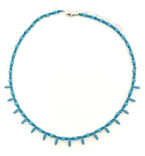 Load image into Gallery viewer, turquoise beaded necklace
