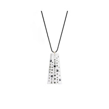 Load image into Gallery viewer, Asher Necklace with Geometric Design and Swarovski Crystals
