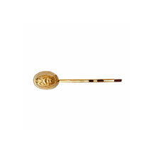 Load image into Gallery viewer, Scarab Bobby Pin Hair Accessory
