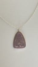 Load and play video in Gallery viewer, Serpentine Necklace in Amethyst Smoke
